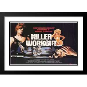  Killer Workout 32x45 Framed and Double Matted Movie Poster 