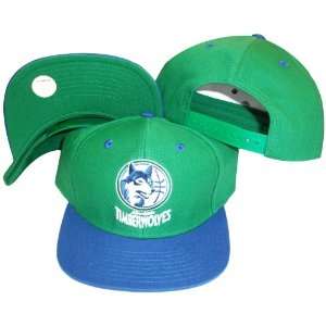  Minnesota Timberwolves Green/Blue Two Tone Snapback 