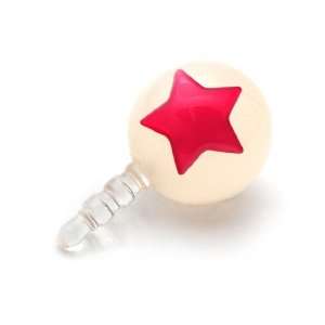  [Aznavour] Star Ball Ear Cap for iPhone & Galaxy / Ivory 