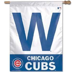  Chicago Cubs Banner Cubs Win W