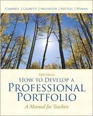 How to Develop A Professional Portfolio A Manual for Teachers 