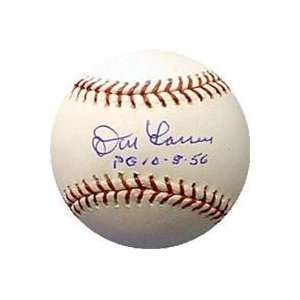  Don Larsen Autographed/Hand Signed MLB Baseball with 10 8 