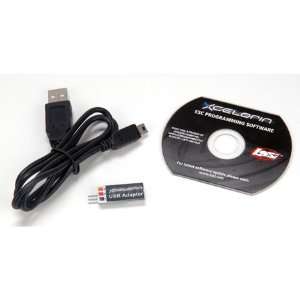    Team Losi Software CD, USB Cable/Connector, Xcelorin Toys & Games