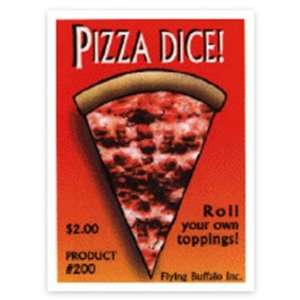  Pizza Dice Toys & Games