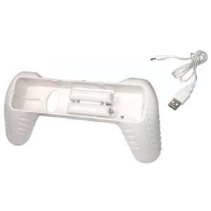  Hand Grip With Backup Battery For Nintendo Wii Video 
