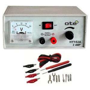 OTE HY 152A DC Power Supply Variable 0 15 Volts at 2 Amp w/TLM 10 Test 