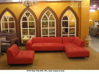 1707 4pcs( Two sofa & Two ottoman) Configurable Set  