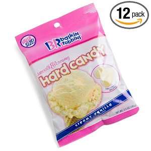 Baskin Robbins Candy Creamy Vanilla Hard Candy, 3.5 Ounce Bags (Pack 