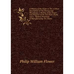   Processes of Manufacturing Tin Plates Philip William Flower Books