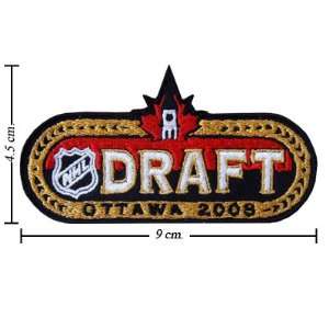  NHL Draft 2007 2008 Logo Iron On Patches 