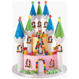 Wilton 32 Piece ROMANTIC CASTLE CAKE SET Fairy Cake Kit  