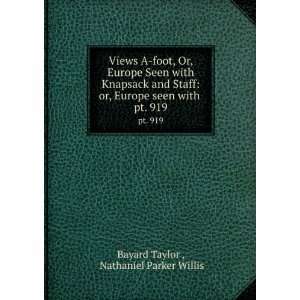   seen with . pt. 919 Nathaniel Parker Willis Bayard Taylor  Books