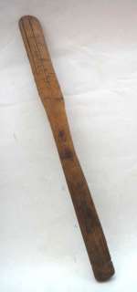 1860s antique primtive WOOD KITCHEN SPATULA solid old wood or SCHOOL 