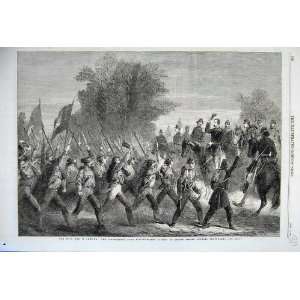   1861 Civil War America Mississippians Beauregard Staff
