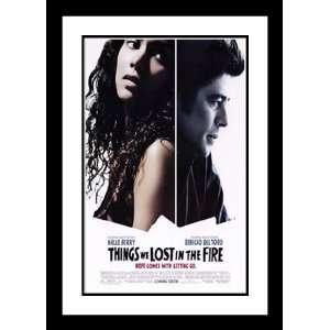  Things We Lost in the Fire 20x26 Framed and Double Matted Movie 