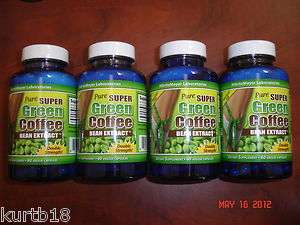 BOTTLES OF 100% Pure Green Coffee Bean Extract Dr. Oz 240 VEG 