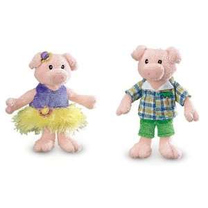  Pig Puppet Island Finger Puppets Set of 2 Toys & Games
