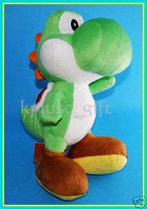 S26 Super Mario Bro Plush Soft Doll Yoshi 12 Green  