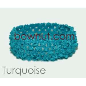  Turquoise   1.5 CROCHET HEADBANDS (12pk) Beauty