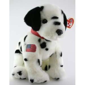  TY Beanie Buddy   RESCUE the FDNY Dalmatian Dog Toys 