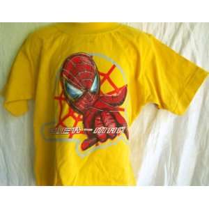  Marvel Spiderman, Boy Size 2t Yellow Shirt Toys & Games