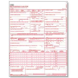  CMS 1500 / HCFA 1500 Medical Billing forms (50 Sheets 