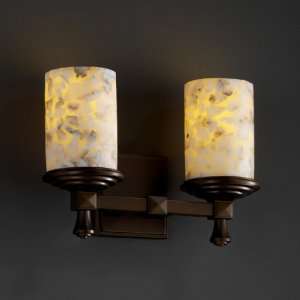  Justice Design ALR 8532 10 DBRZ, Alabaster Rocks Deco 