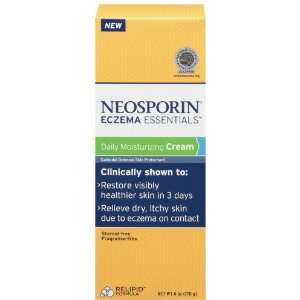  Neosporin Eczema Essentials Daily Moisturizing Cream, 6 