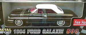 18 1964 Ford Galaxie 500 BLACK hardtop  