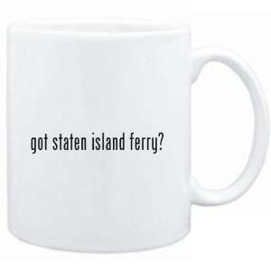  Mug White GOT Staten Island Ferry ? Drinks Sports 