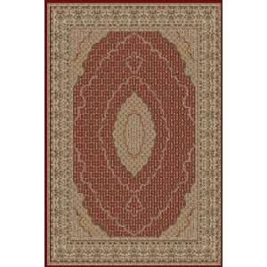  Universal Rugs 104060 Red 8x11 Area Rug, 7 Feet 10 Inch by 