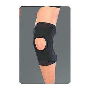 Mueller Wraparound Knee Brace Deluxe Size Large, Circumference 3 