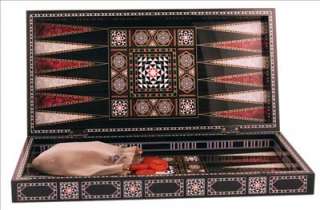 YENIGUN TURKISH Backgammon Game Board Professional Full Set Backgammon 