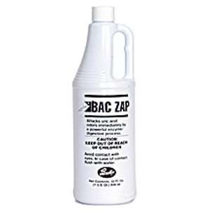  Bac Zap Deodorizer   1 quart bottle, 12 Unit / Case 