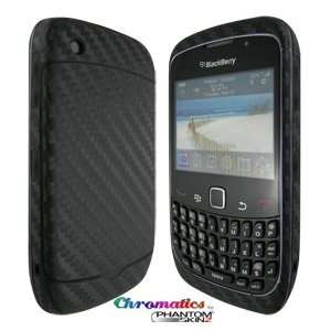  Blackberry Curve 9300 Black Carbon Fiber Full Body 