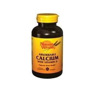  Natural Wealth Calcium Softgels With Vitamin D 100 Health 