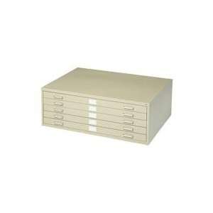  Safco Products 4994 5 Drawer Flat File (40 1/2 W x 29 1/2 