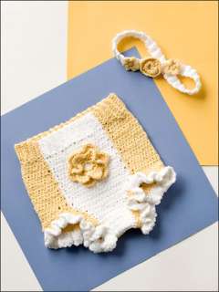 DIAPER COVERS & CAPS, Crochet Pattern Book, NEW Babies  