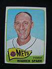   Topps #205 Warren Spahn EX New York Mets Premium Vintage Card  