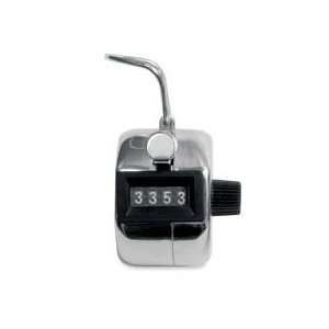 Baumgartens  Tally Counter, Count to 9999, Silver/Black    Sold as 2 