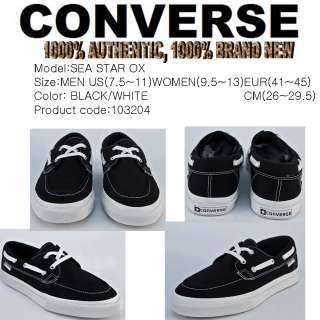 converse shoes SEA STAR OX MEN US 7.5~11 WMN SZ 9.5~13  