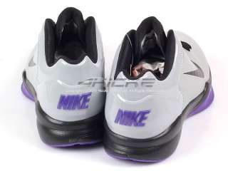 Nike Hyperdunk 2010 X Low Wolf Grey/Black Varsity Purple