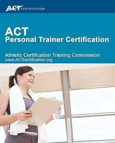 ACT Personal Trainer Certification NEW 9781452835181  