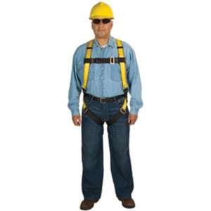 Workman Harness, Qwik Fit Chest/Leg Straps, Back D Rings, Standard Sz 