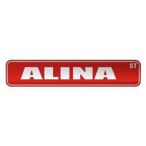   ALINA ST  STREET SIGN NAME