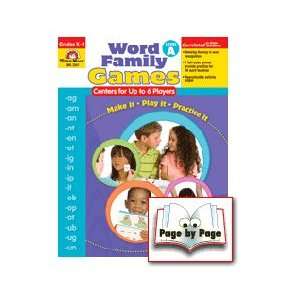  Evan moor Emc3357 Word Family Games A Toys & Games