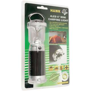 Happy Camper™ Mini 6 Inch 4 LED Camping Light / Lantern  