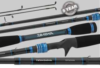 team daiwa t spinning rod brand new for 2011 2012 full factory 