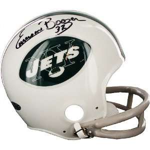  Emerson Boozer New York Jets Autographed Mini Helmet 