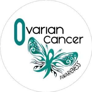  Ovarian Cancer Butterfly 3.1 Key Chain 